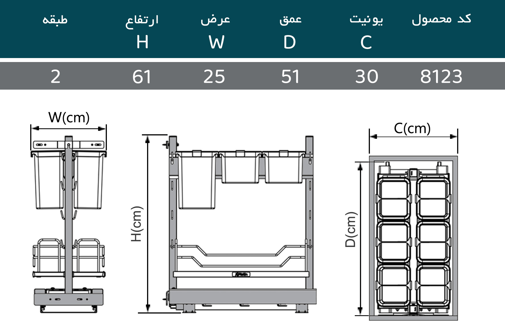 جدول جونیور یوباکس 