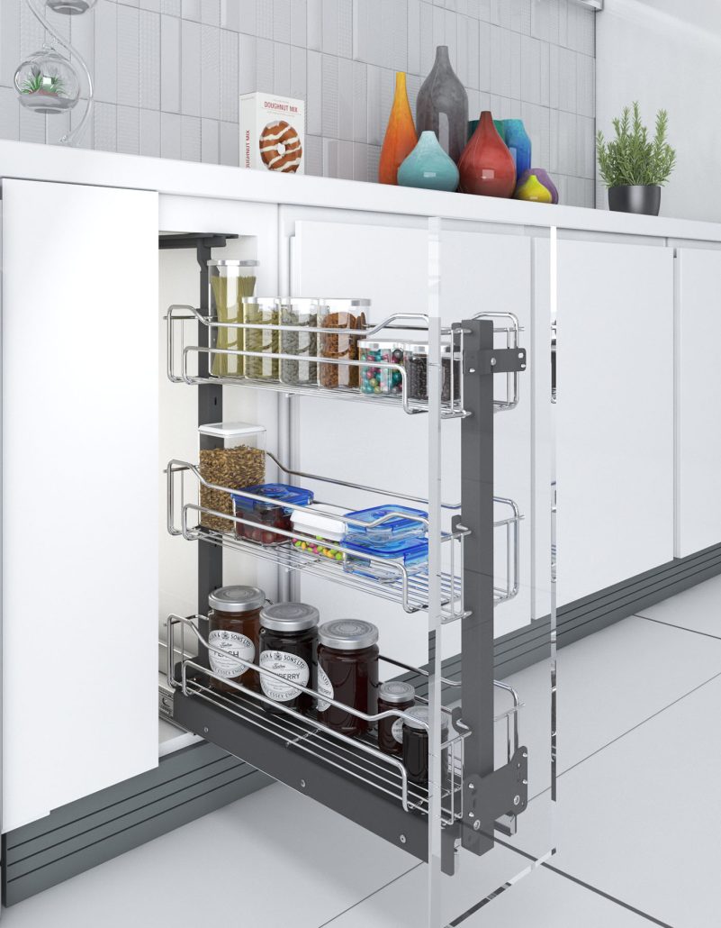 سوپری کابینت زمینی، کف ریل